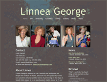 Tablet Screenshot of linneageorge.com